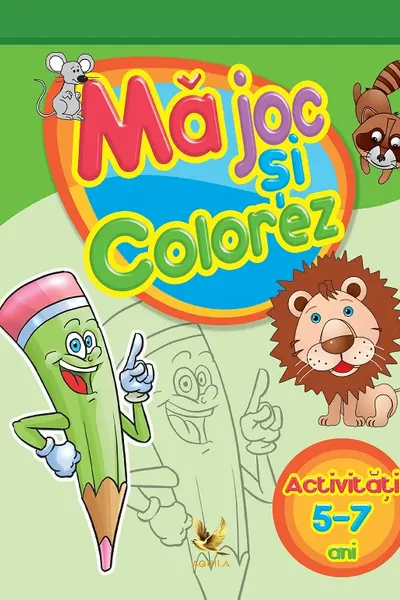 Ma joc si colorez 5-7 ani