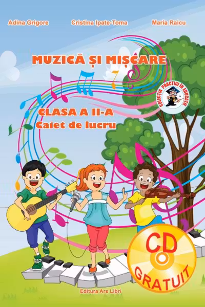 Muzica și mișcare - Clasa 2 - Caiet de lucru + CD