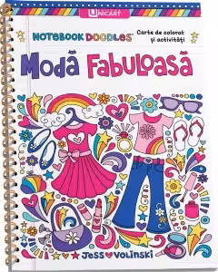 Moda fabuloasa. Carte de colorat si activitati