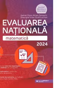 Matematica. Evaluarea Nationala 2024. Clasa a VIII-a