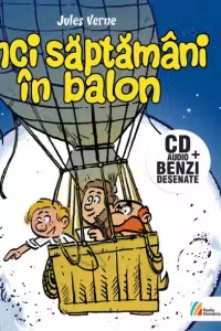 Cinci saptamani in balon (carte + audiobook)