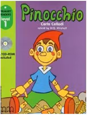 Primary Readers. Pinocchio. Level 1 reader with CD
