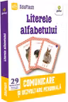 Literele alfabetului. Comunicare si dezvoltare personala (29 de flashcarduri)