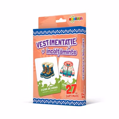 27 de cartonase. Vestimentatie si incaltaminte