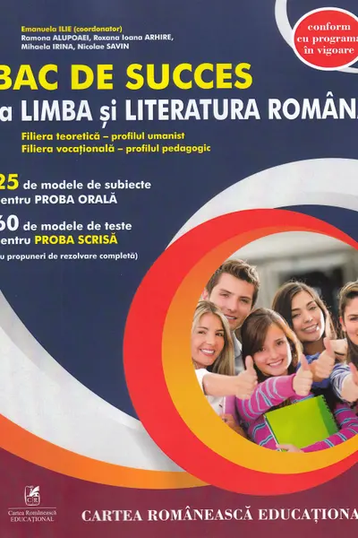 BAC de succes la limba și literatura română