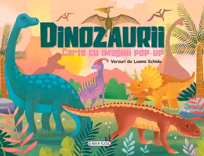 Dinozaurii - Carte cu imagini pop-up