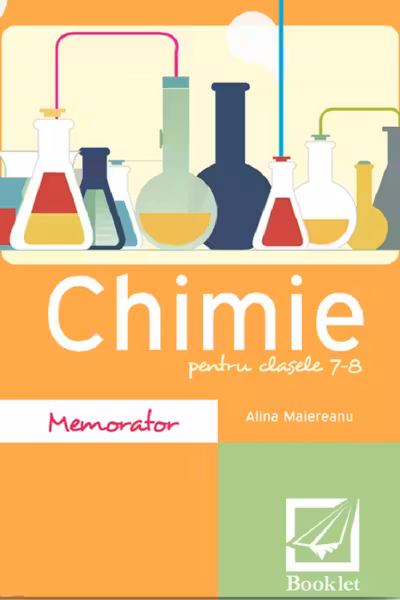 Memorator de chimie - Clasele 7-8
