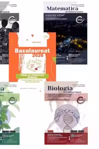 Pachet Ghid pentru Bacalaureat 2026 (5 carti): 1. Istorie; 2. Matematica; 3. Biologie; 4. Anatomie; 5. Limba si literatura romana