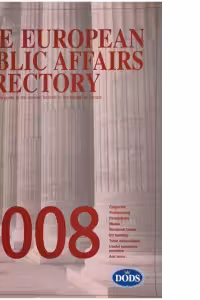European Public Affairs Directory 2008, editia a 18-a