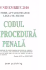 Codul de procedura penala - editia a 12-a - actualizata la 25 noiembrie 2010