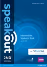Speakout 2nd Edition Intermediate Coursebook with DVD Rom and MyEnglishLab