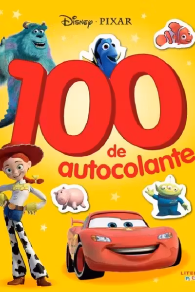 Disney Pixar. 100 De Autocolante