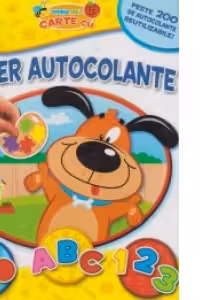 Prima mea carte cu super - autocolante