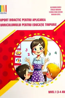 Suport didactic pentru aplicarea curriculumului pentru educatia timpurie. set 3 carti Nivel 1 3-4 ani