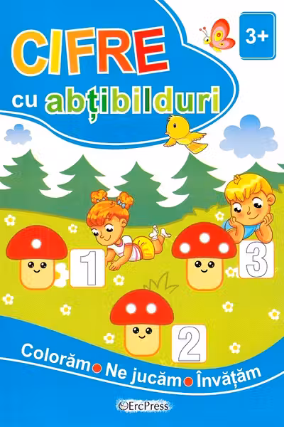 Cifre cu abțibilduri +3 ani