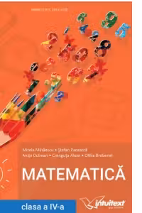 Matematica. Manual pentru clasa a IV-a, 2021