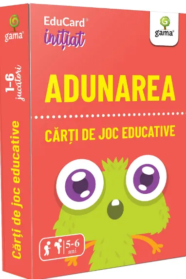 Carti de joc educative - Adunarea