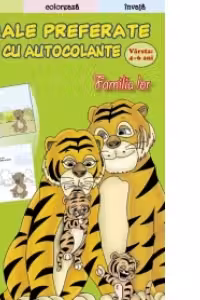 Lipeste-Coloreaza-Invata - Animale preferate - familia lor