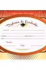 Diploma scolara de EXCELENTA (DLFD010A)