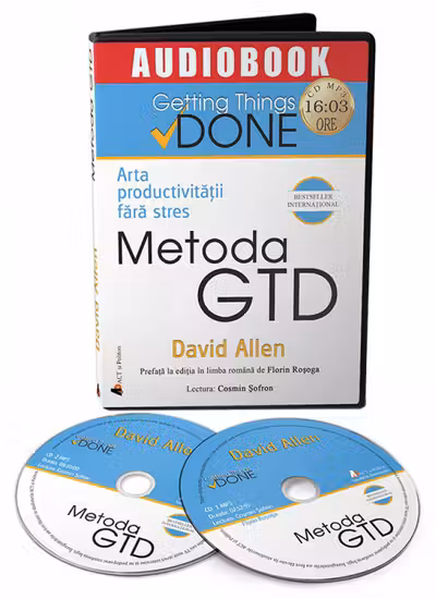 Audiobook: Metoda GTD. Arta productivității fără stres