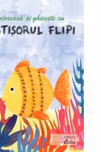 Coloreaza si ghiceste cu Pestisorul Flipi, 4+ ani