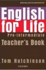 English for Life Pre-Intermediate Teacher's Book Pack