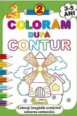 Coloram Dupa Contur 3-5 ani