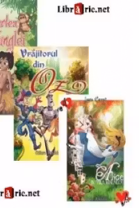 Pachet promotional * Literatura pentru scolari (3 carti bogat ilustrate - format 17x24): Alice in Tara Minunilor; Cartea Junglei; Vrajitorul din Oz
