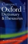 Compact Oxford Dictionary and Thesaurus