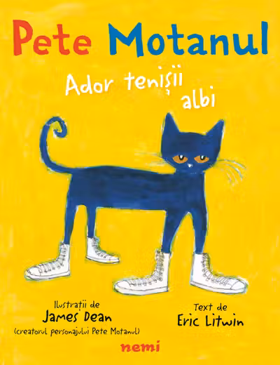 Pete Motanul. Ador tenișii albi