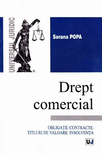 Drept comercial. Obligații. Contracte. Titluri de valoare. Insolvența