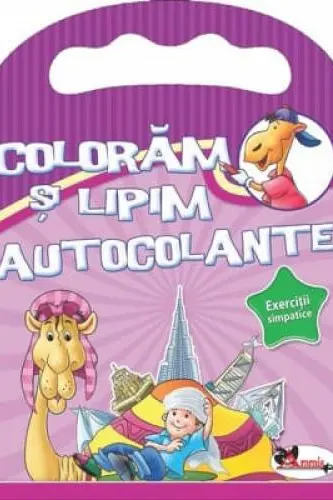 Coloram si lipim autocolante (mov)