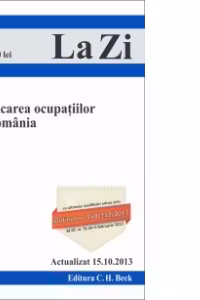 COR. Clasificarea ocupatiilor din Romania. Cod 521. Actualizat la 15.10.2013