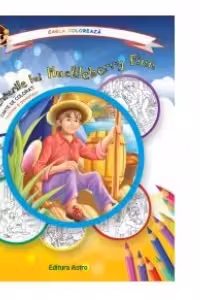 Aventurile lui Huckleberry Finn - carte de colorat + poveste