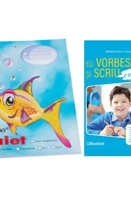 Pachet Caiet Pestisor dictando A5, 48 file, Casa Tipografica si Eu stiu sa scriu si sa vorbesc corect. Clasele 3-4