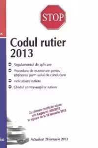 Codul rutier 2013