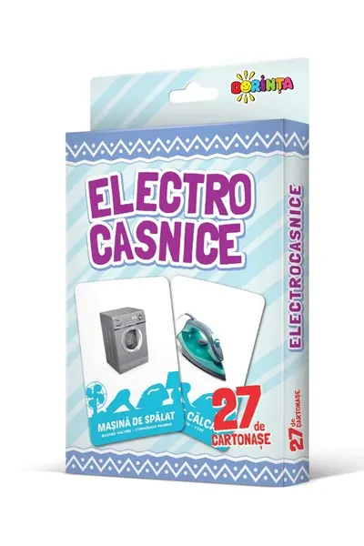 27 de cartonase. Electrocasnice