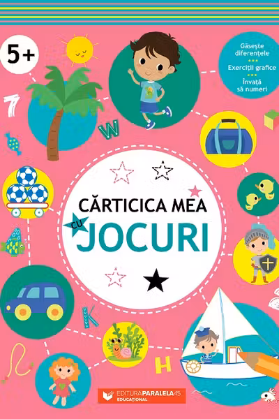 Carticica mea cu jocuri (5 ani+)