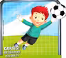 Fotbal. Abțibilduri colorate