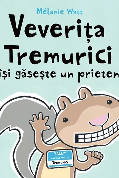 Veverita tremurici isi gaseste un prieten
