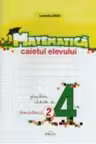 Matematica. Caietul elevului, clasa a 4-a, semestrul II