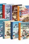Pachet Jules Verne: 1.Calatorie spre centrul pamantului;2.Capitan la cincisprezece ani;3.Cinci saptamani in balon;4.Copiii capitanului Grant;5.Doi ani de vacanta;6.Douazeci de mii de leghe sub mari;7.Ocolul pamantului in optzeci de zile;8.Steaua Sudului