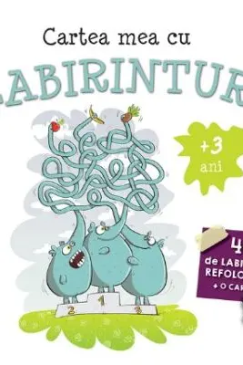 Cartea mea cu labirinturi. 46 de labirinturi refolosibile + o carioca