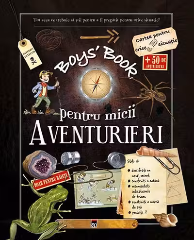 Boy’s Book pentru micii aventurieri