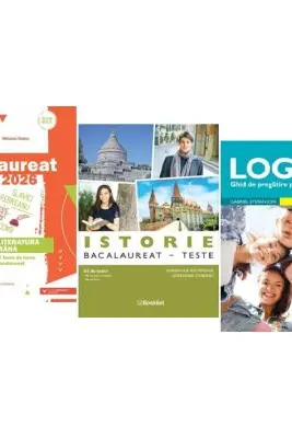 Pachet Bacalaureat Limba si literatura romana, Logica si Istorie 65 de teste - Mihaela Dobos, Adrian Ilie Aichimoaie, Gabriel Stefan Ion