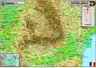 Harta Romania - duo 70x100 cm