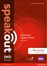 Speakout Elementary 2nd Edition Students Book with DVD-ROM and MyEnglishLab Access Code Pack