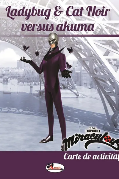 Ladybug and Cat Noir versus Akuma. Carte de activități
