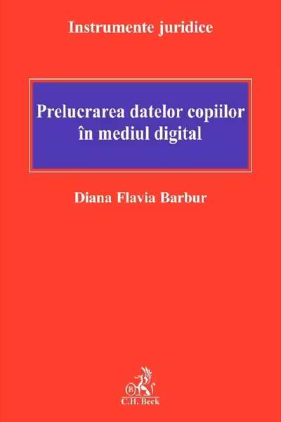 Prelucrarea datelor copiilor in mediul digital