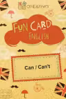 Fun Card English: Can / Can't